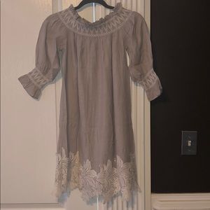 Anthropologie Off the Shoulder Dress Size XXS